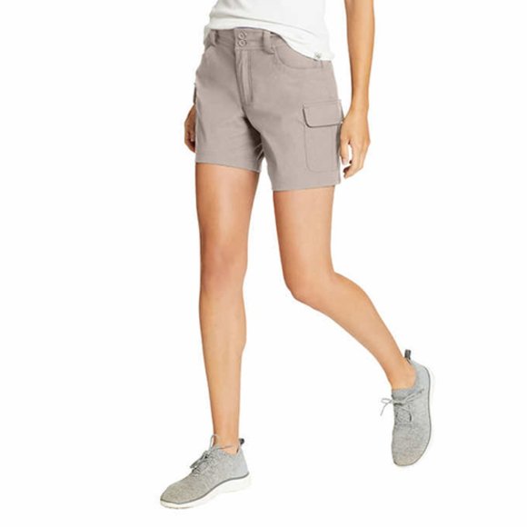 Eddie Bauer Ladies' Summer  Trail Gray‎ Short - Picture 1 of 5